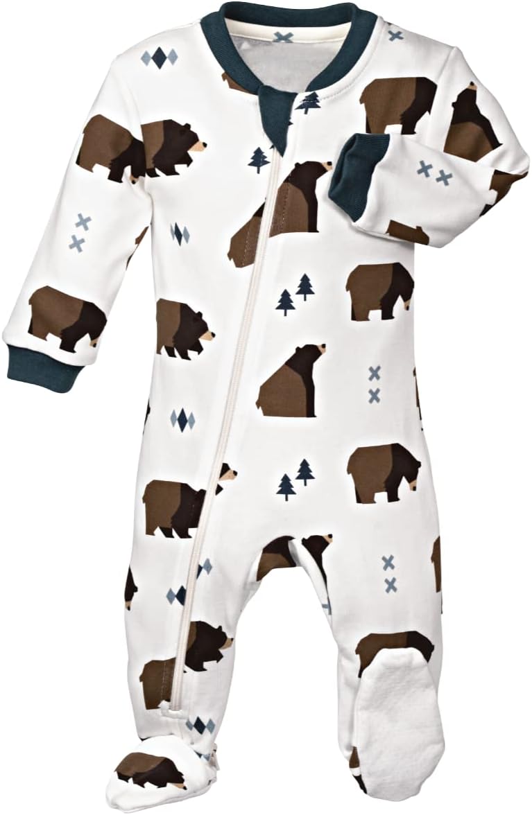 ZippyJamz Zipper Organic Sleepwear