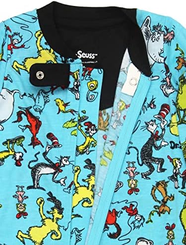 Big Fat Grinch Sleepover Pajamas with Seuss Friends