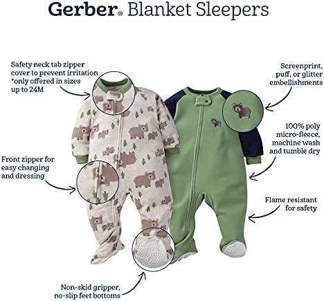 Comfortable Flame-Resistant Toddler Pajamas 2-Pack