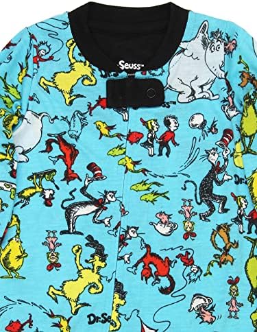Big Fat Grinch Sleepover Pajamas with Seuss Friends