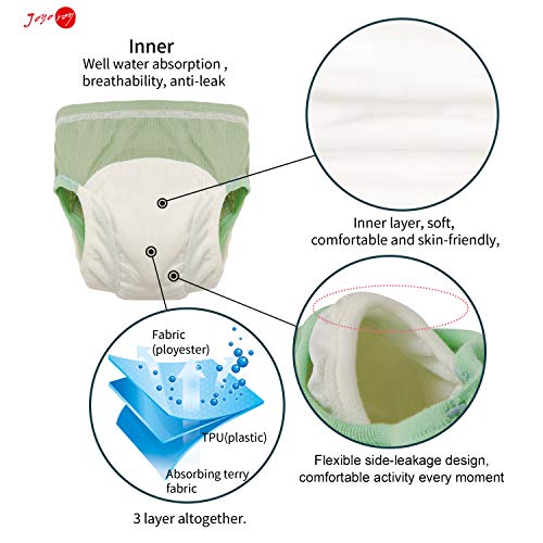 Joyo 5-Piece Training Underwear 2T-3T