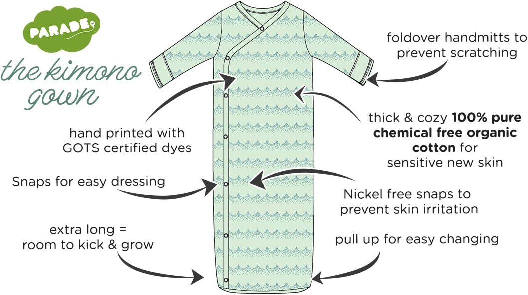 Organic Baby Gowns - Signature Prints by PARADE
