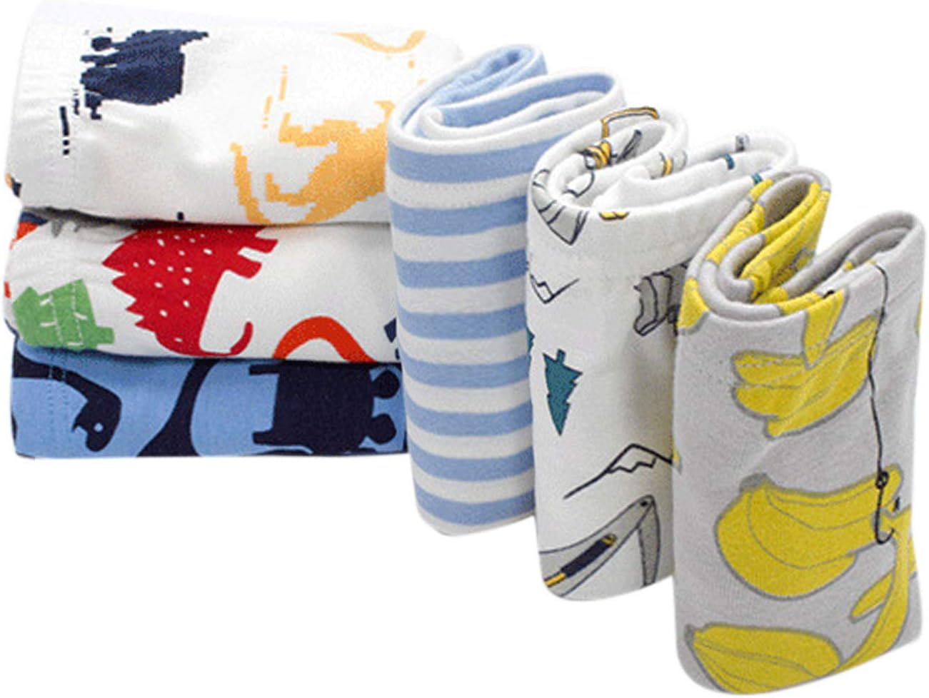 Evelin LEE 6-Pack Adorable Cotton Boyshorts
