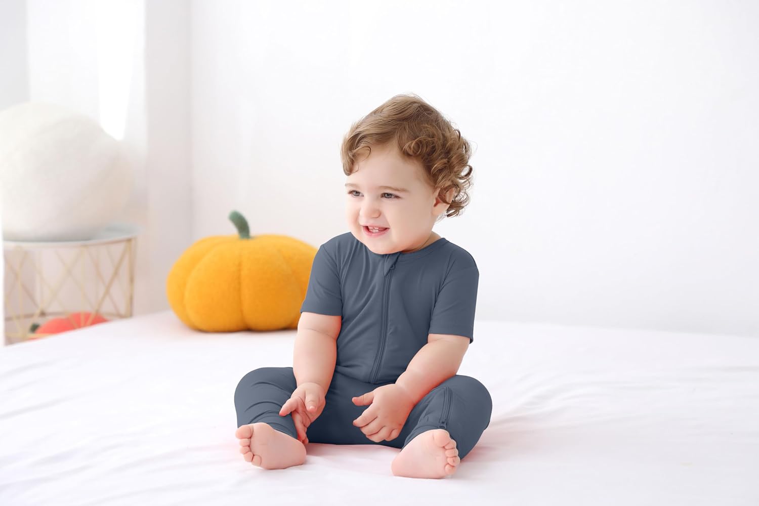 GUISBY - Summer Bamboo Pajamas for Baby