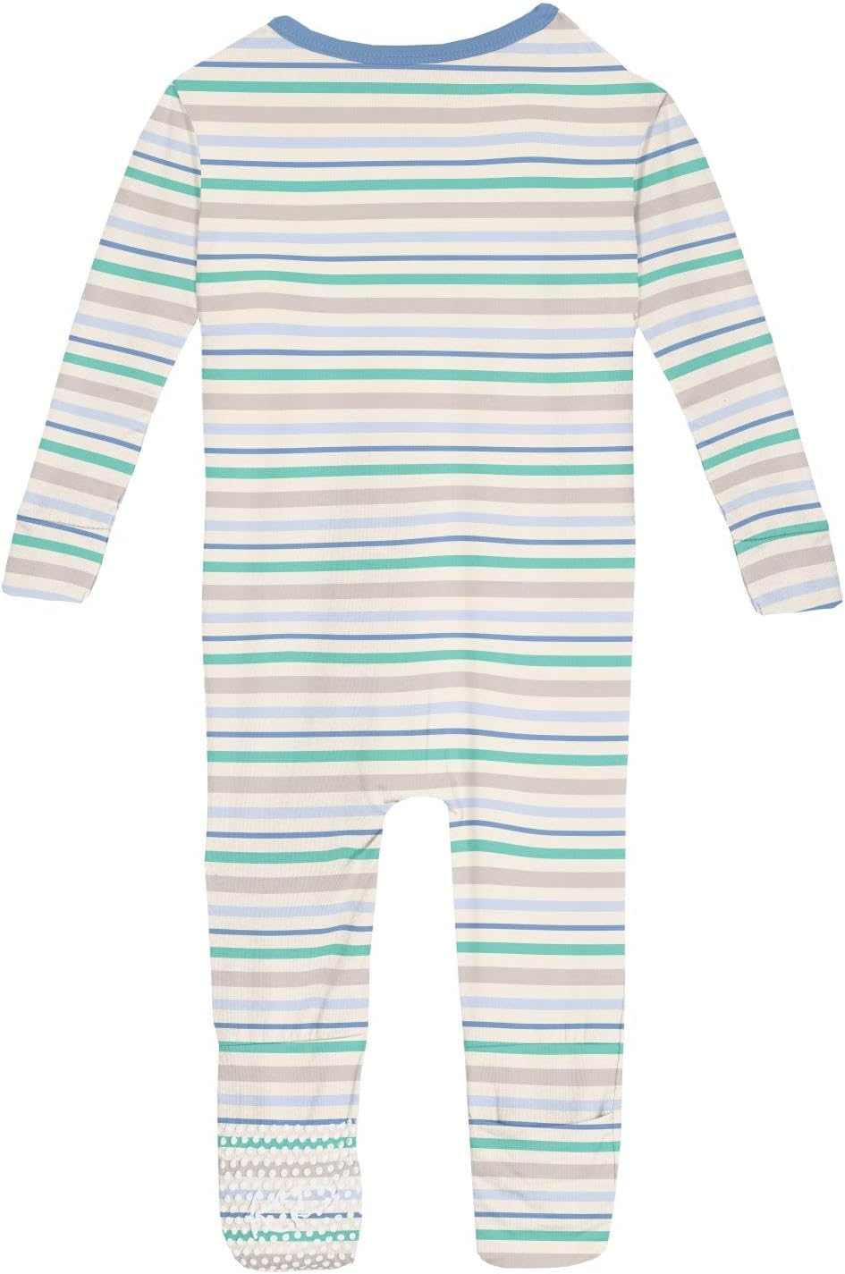 KicKee Pants Print Convertible Sleeper with Zipper for Baby