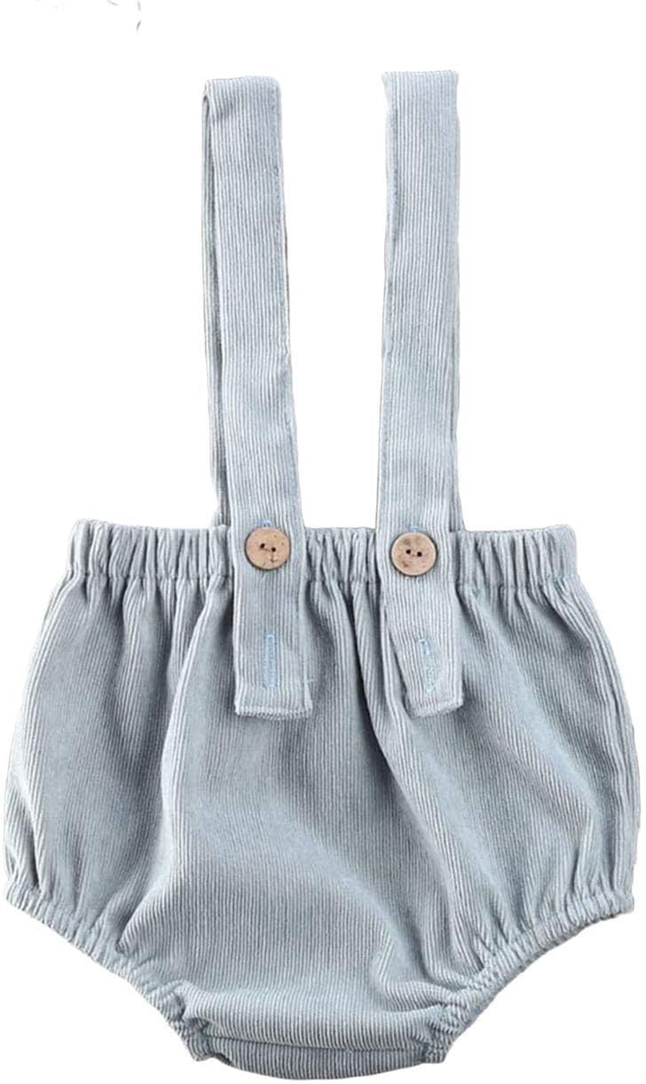 Mubineo infant unisex corduroy overalls