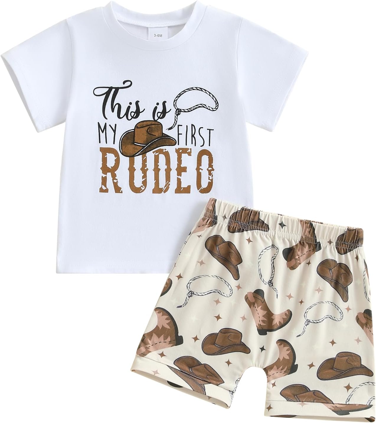 My First Rodeo Outfit Toddler Boy
