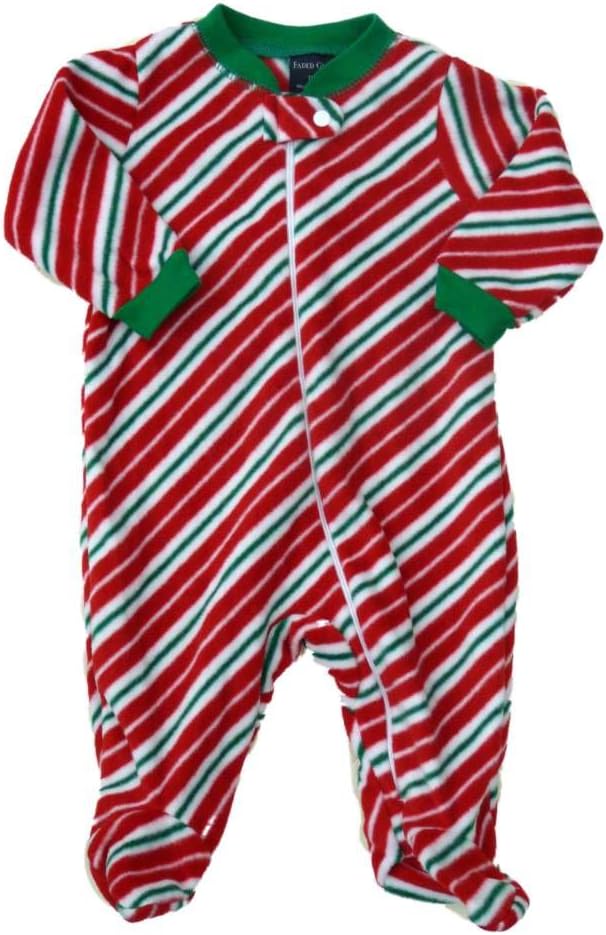 Faded Glory Infant Red Stripe