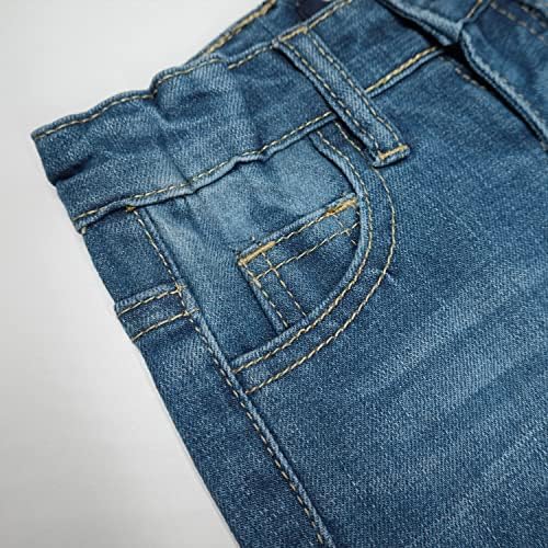 KIDSCOOL SPACE Ripped Soft Jeans for Kids Summer Hinges