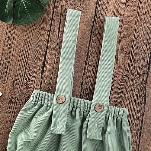 Emmababy Baby Boys Girls Suspender Overalls Romper with Built-in Pockets