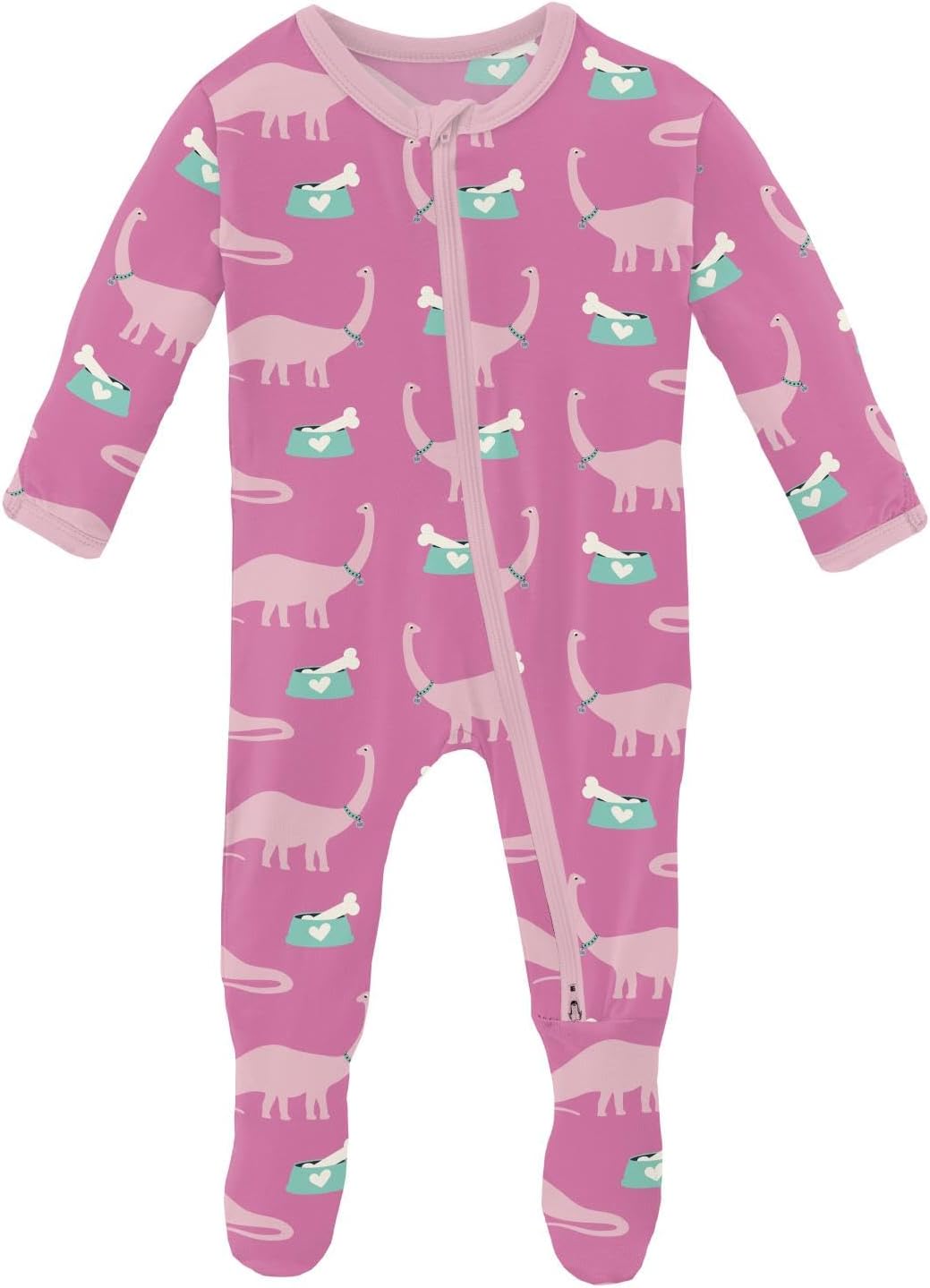 Soft Stylish KicKee Print Footie Baby Pajamas for 3-6 Months