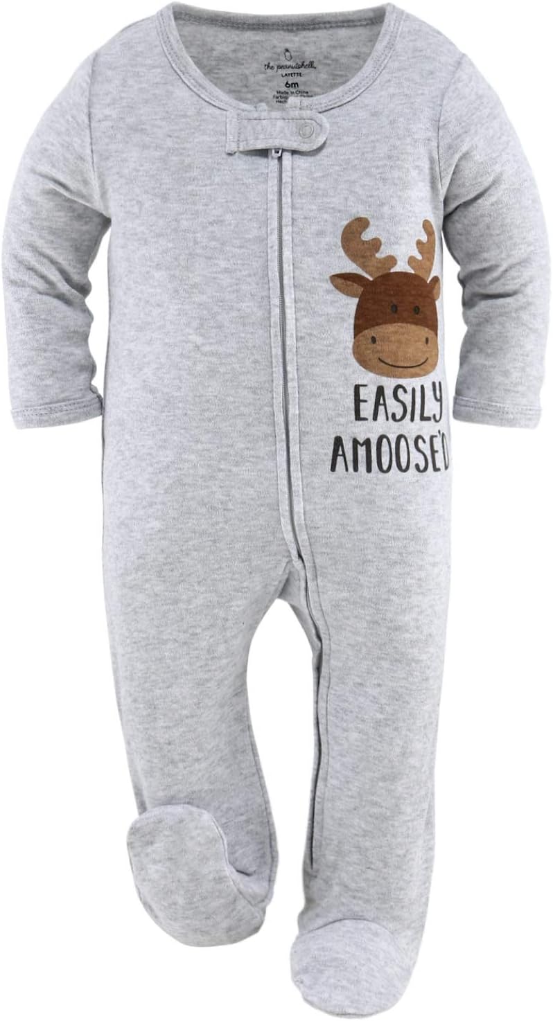The Peanutshell Footed Baby Sleepers for Boys or Girls