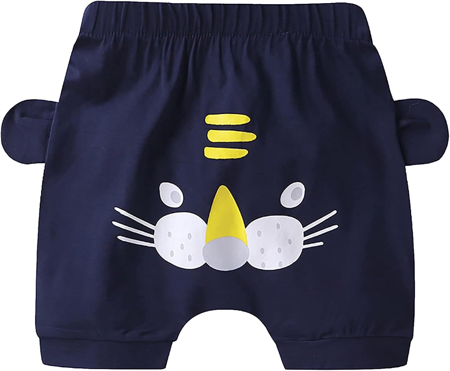 Yartina Cartoon Print Shorts
