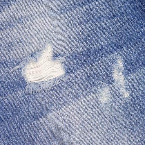 Elastic Ripped Jeans for Kids