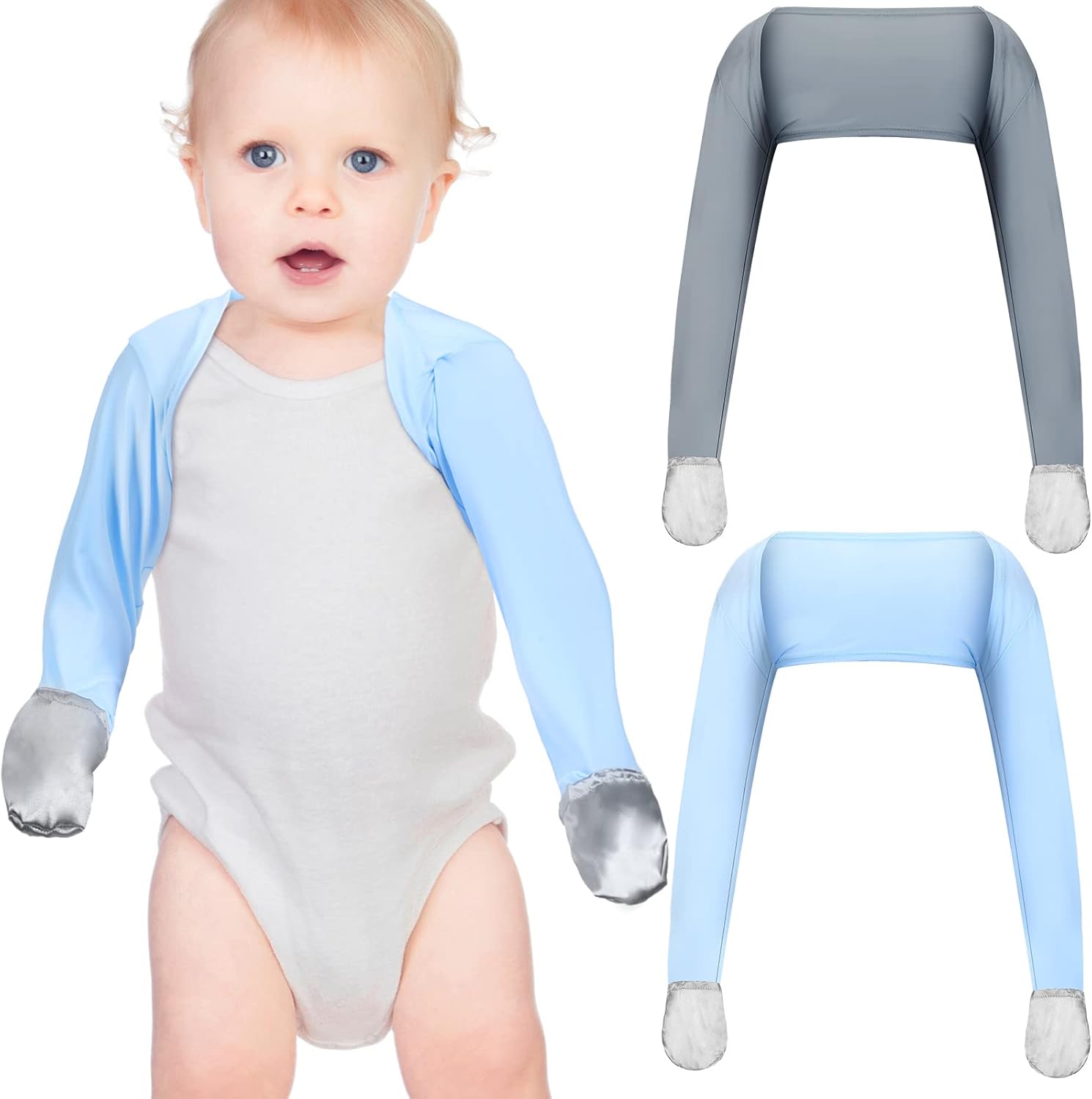 Sureio Baby Eczema Mitten Gloves 2-Piece Set for Toddler