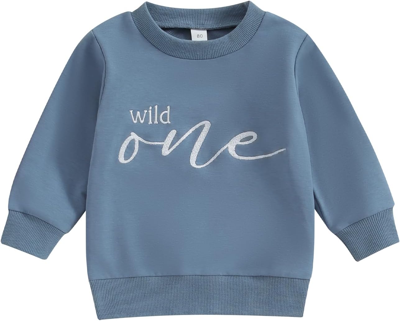 Crewneck Sweatshirt for 1st Birthday Boy Set