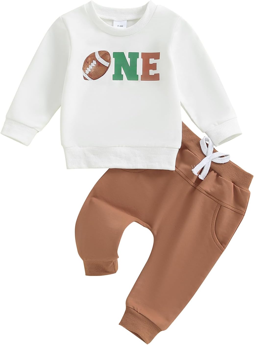 Football-Themed 1st Birthday Set for Boys Comfortable Stylish Toddler Clothing