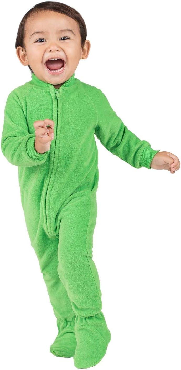 Footed Pajamas Fleece One-Piece Pajamas for infant Toddler Kids
