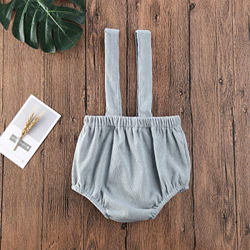 Mubineo infant unisex corduroy overalls
