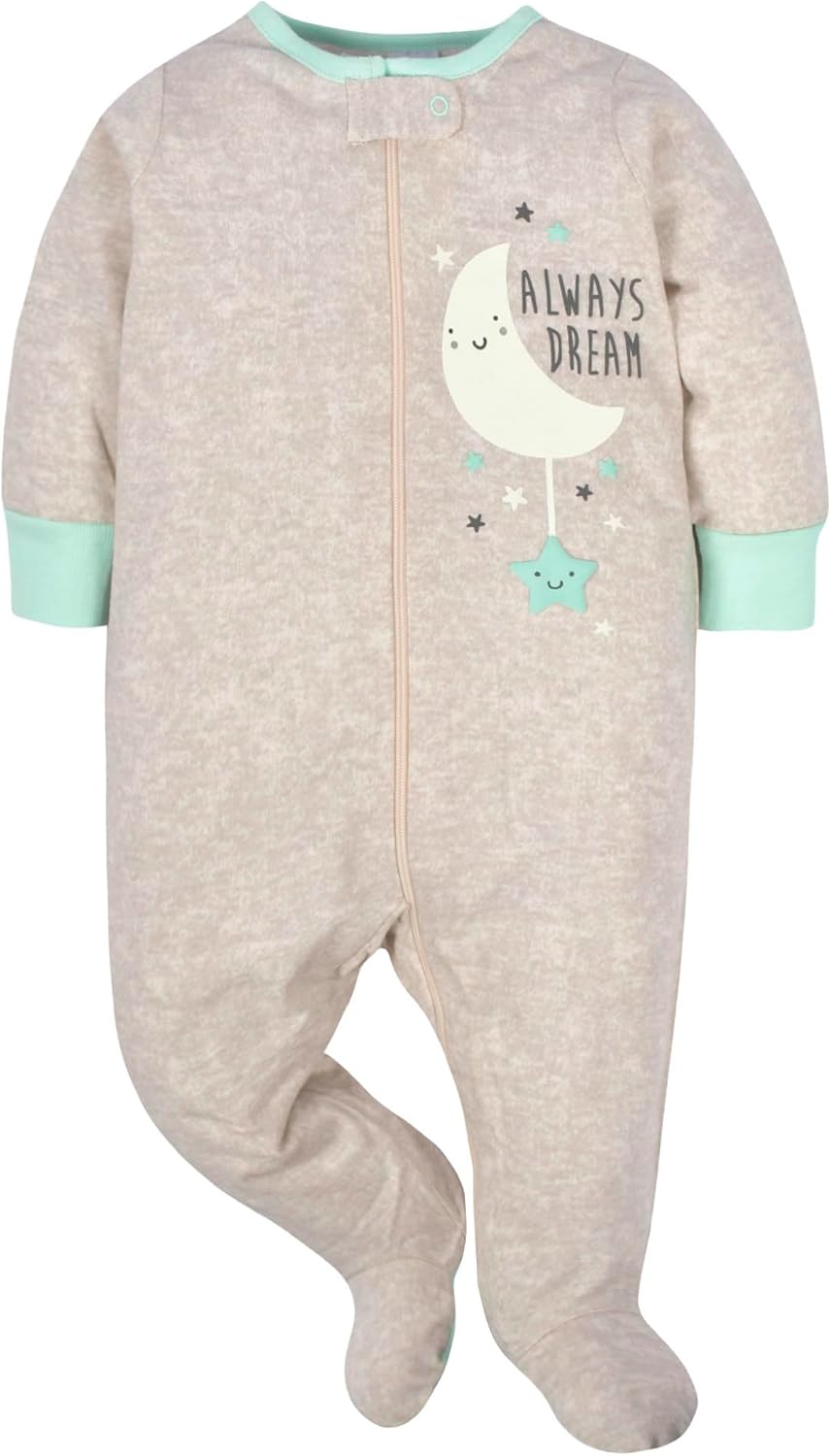 Four gerber footies for growing boys