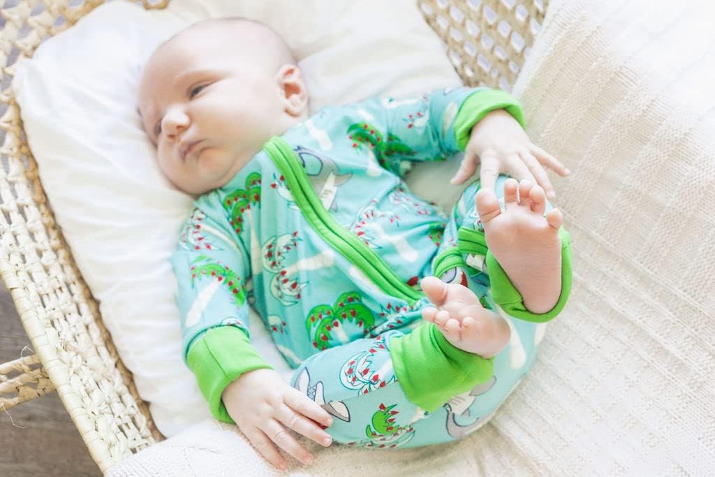Jawlly Baby One Piece Christmas Pajamas