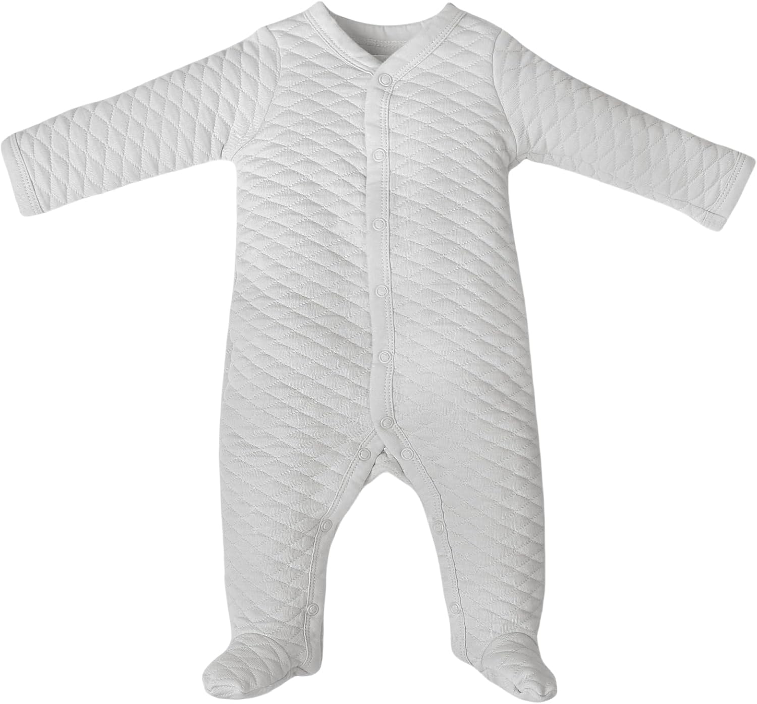 Perfect Fit Unisex Baby Warm Footie Jumpsuit for Autumn Winter