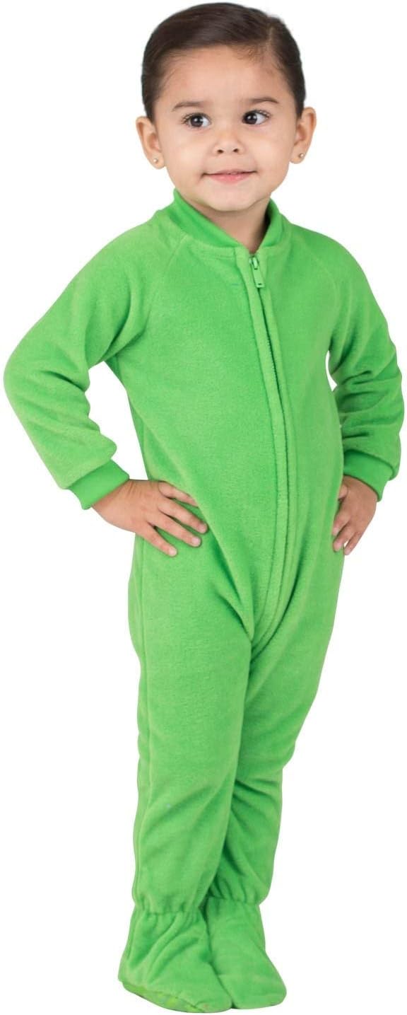 Footed Pajamas Fleece One-Piece Pajamas for infant Toddler Kids