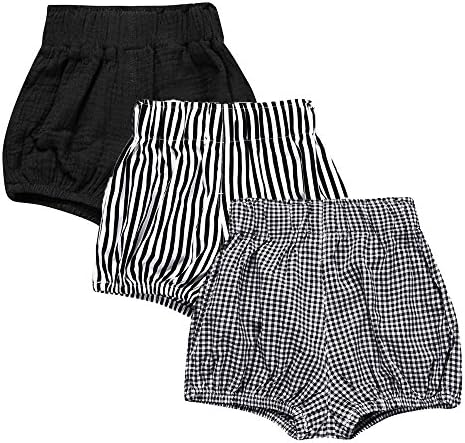 3 Pack Cute Bloomer Shorts for Babies
