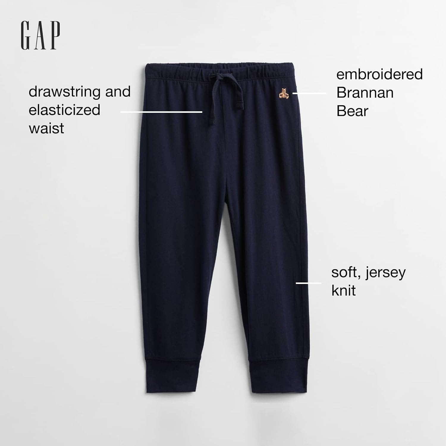 GAP Baby Boys Pull-on Jogger Pants Soft Stylish