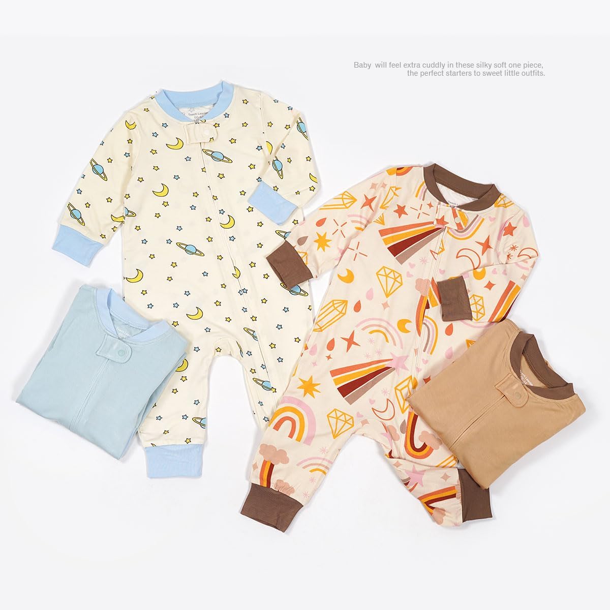 Teach Leanbh Baby Romper 2 Pack