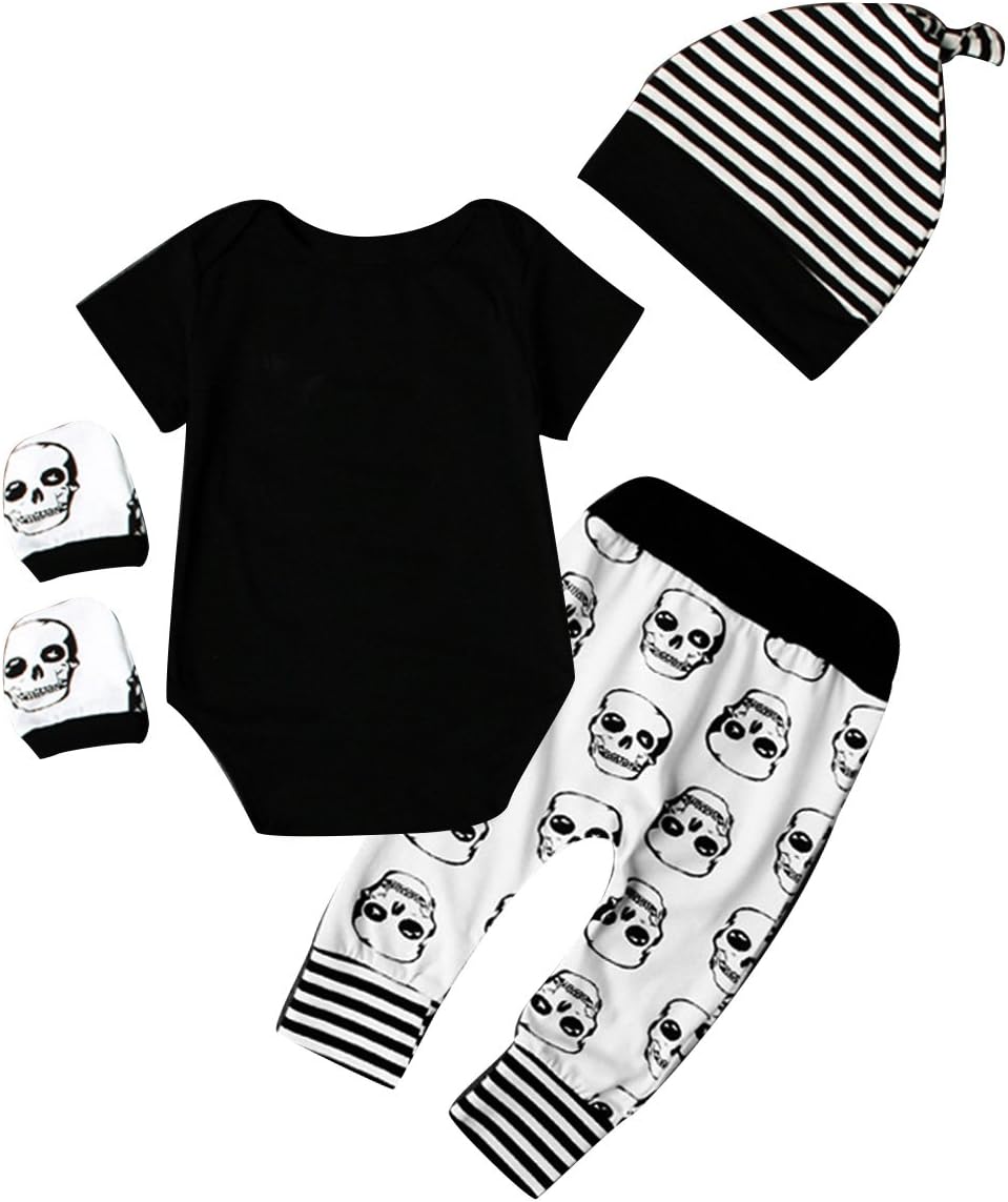 Stunning Skull Romper Set for Halloween