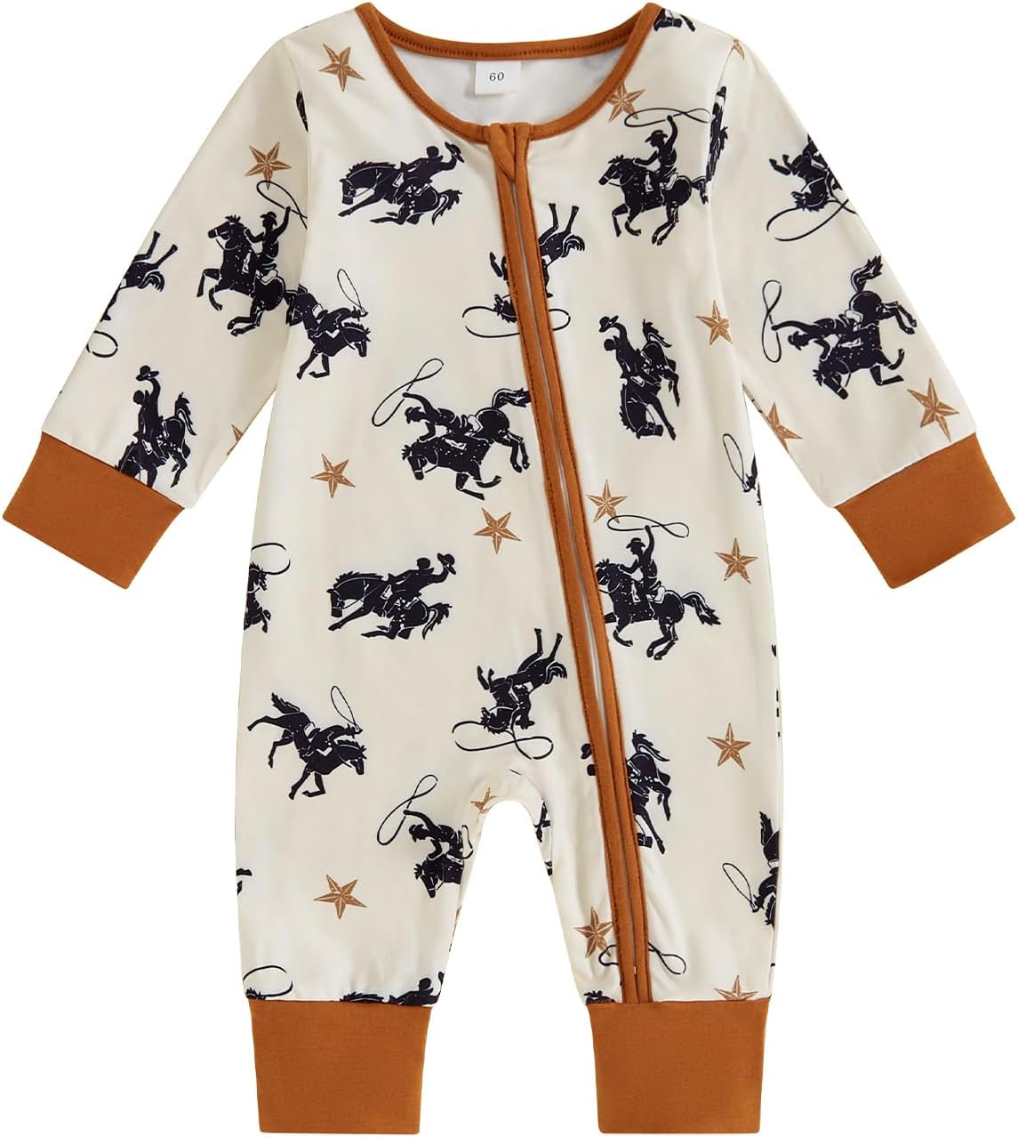 Perfect Baby Romper Set Western Cow Horse Themes for Boys Girls
