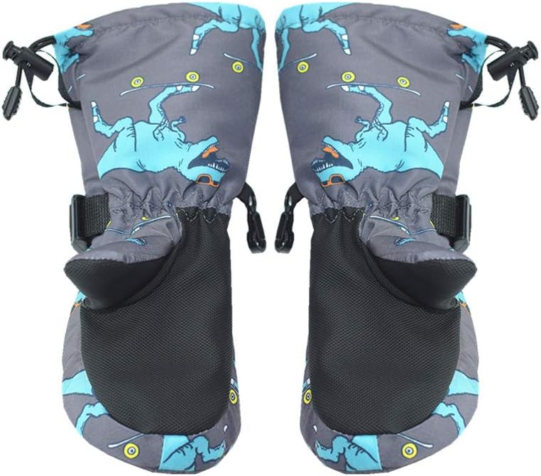 Winter Kids Waterproof Gloves for Boys Girls Babies 1-5 Years Old