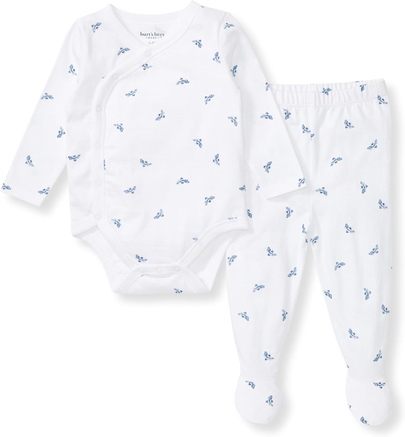 Burts Bees Baby - Perfect Bodysuit Pant Set for Sensitive Skin
