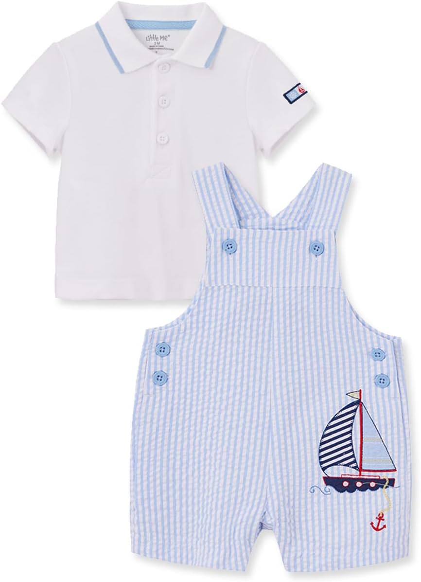 Little Me - Adventuring Baby-boys 2-Piece Set