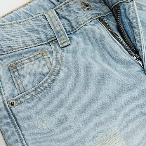 Stylish Distressed Jeans for Growing Boys Soft Breathable and Fashionable