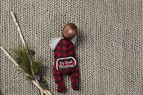 Mud Pie Baby Boys Reindeer My First Sleeper