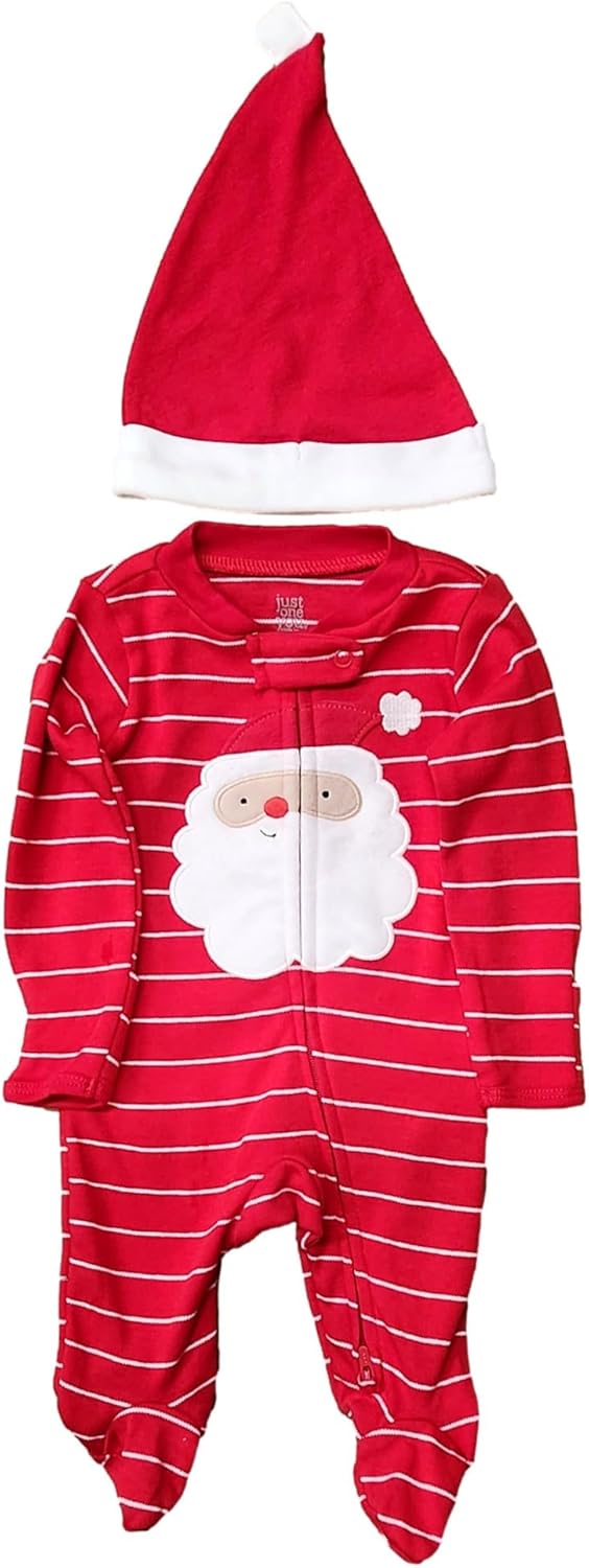Carters Santa ClausInfant SleepersRed 6 Months Red_peak