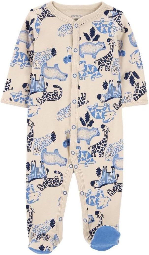 Carters Baby Boys 1-Piece Footed Sleepers