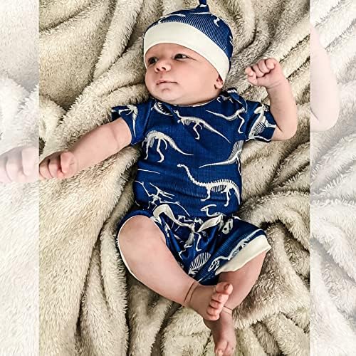 HINTINA Dinosaur Preemie Boys Clothing Set
