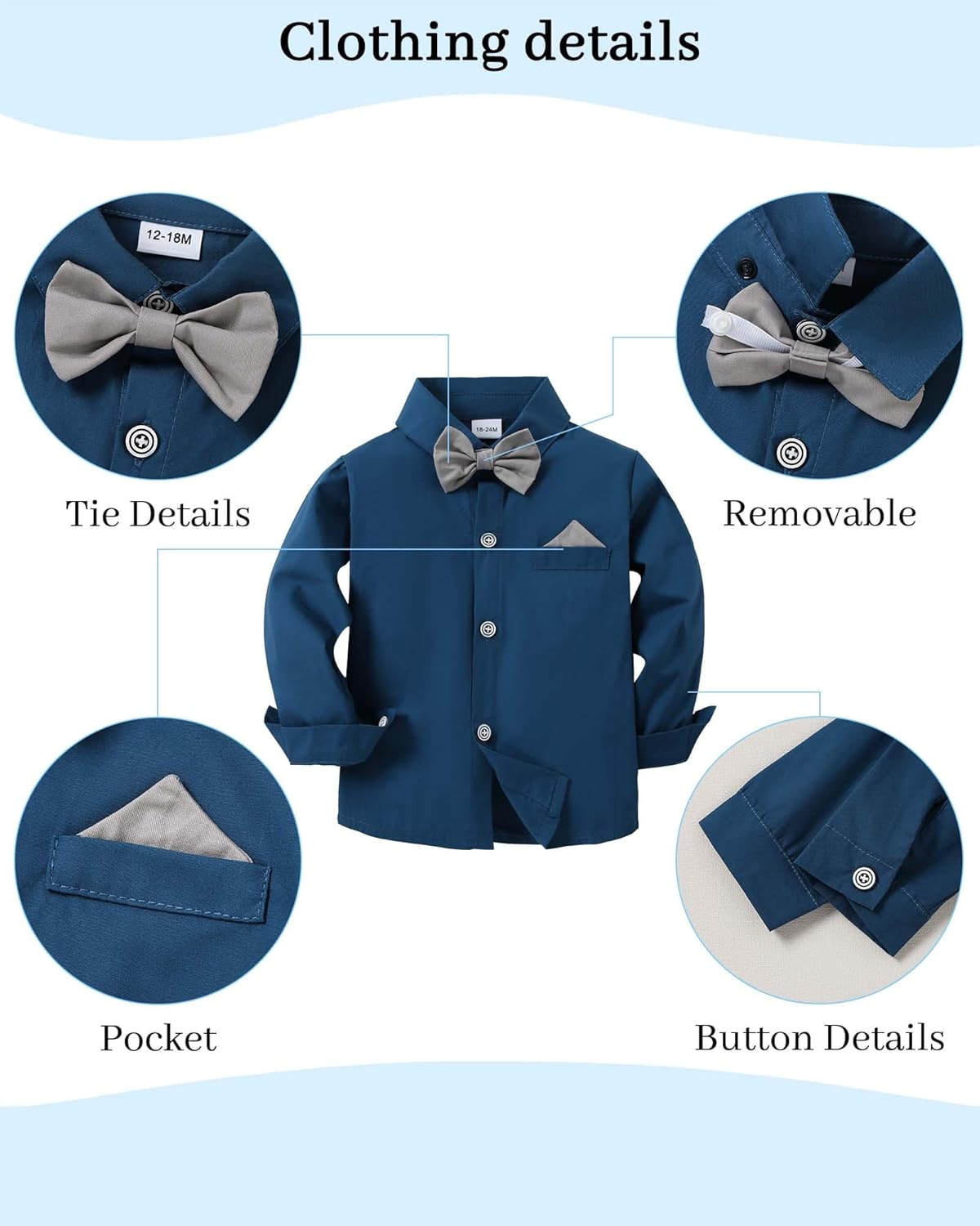 Gentleman Dress Outfit for Baby Boys - Premium Professionals