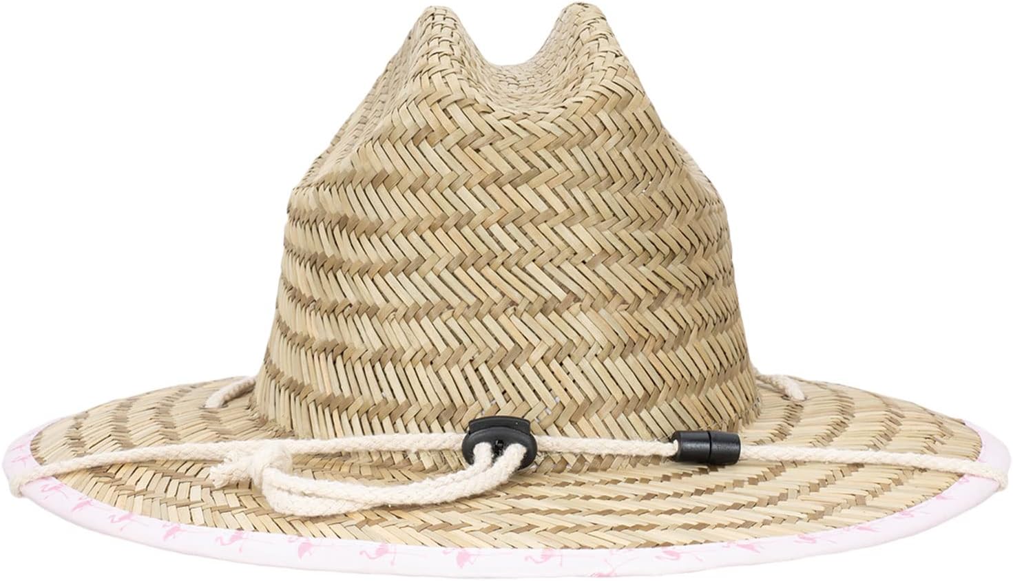 Panama Jack Kids Straw print Sun HatUPF 50