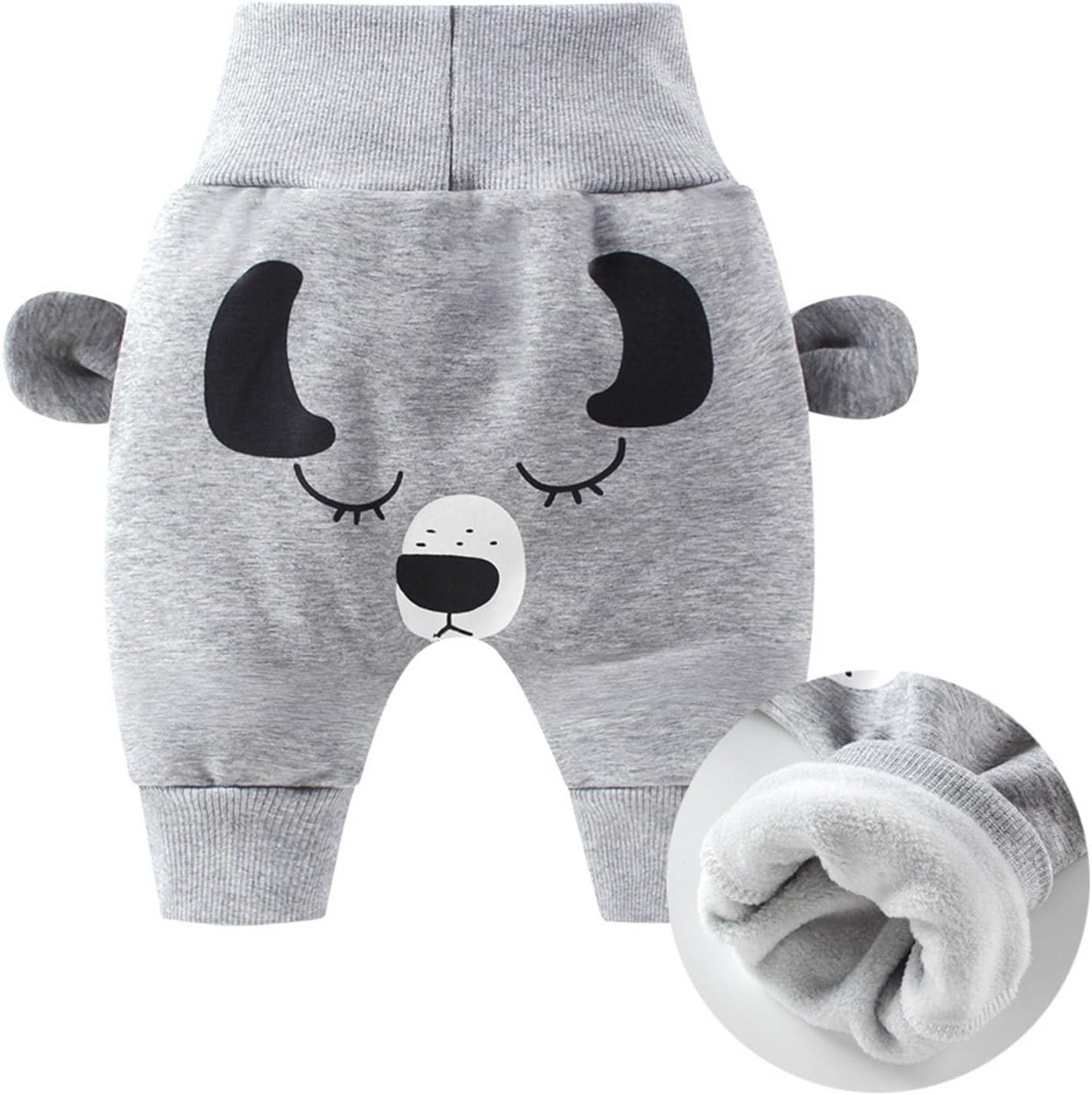 Comfy elastic harem shorts for toddlers and boys