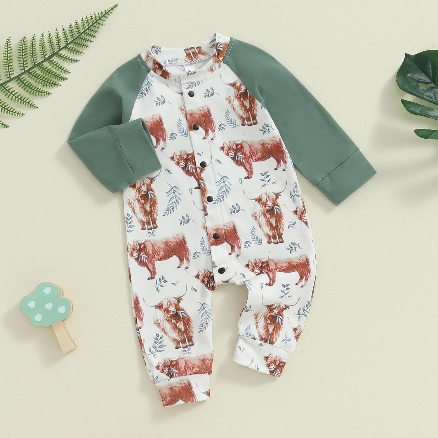 Adorable Country Western Toddler Romper