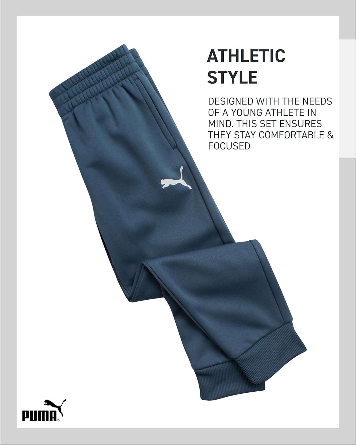 PUMA Comfortable Stylish Action-PackedToddler Boys Pant Set