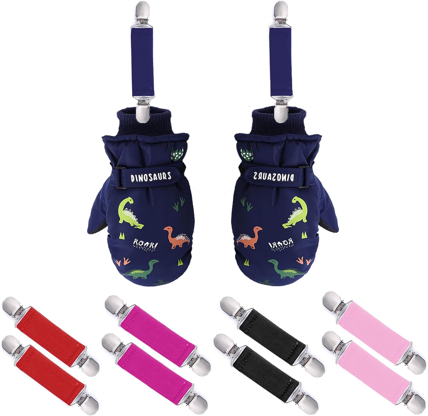 Comfortable Mitten Clips for Kids Adults