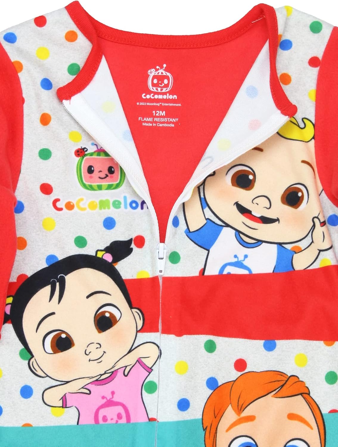 CoComelon Toddler Pajamas Sleepers Stylish Cozy