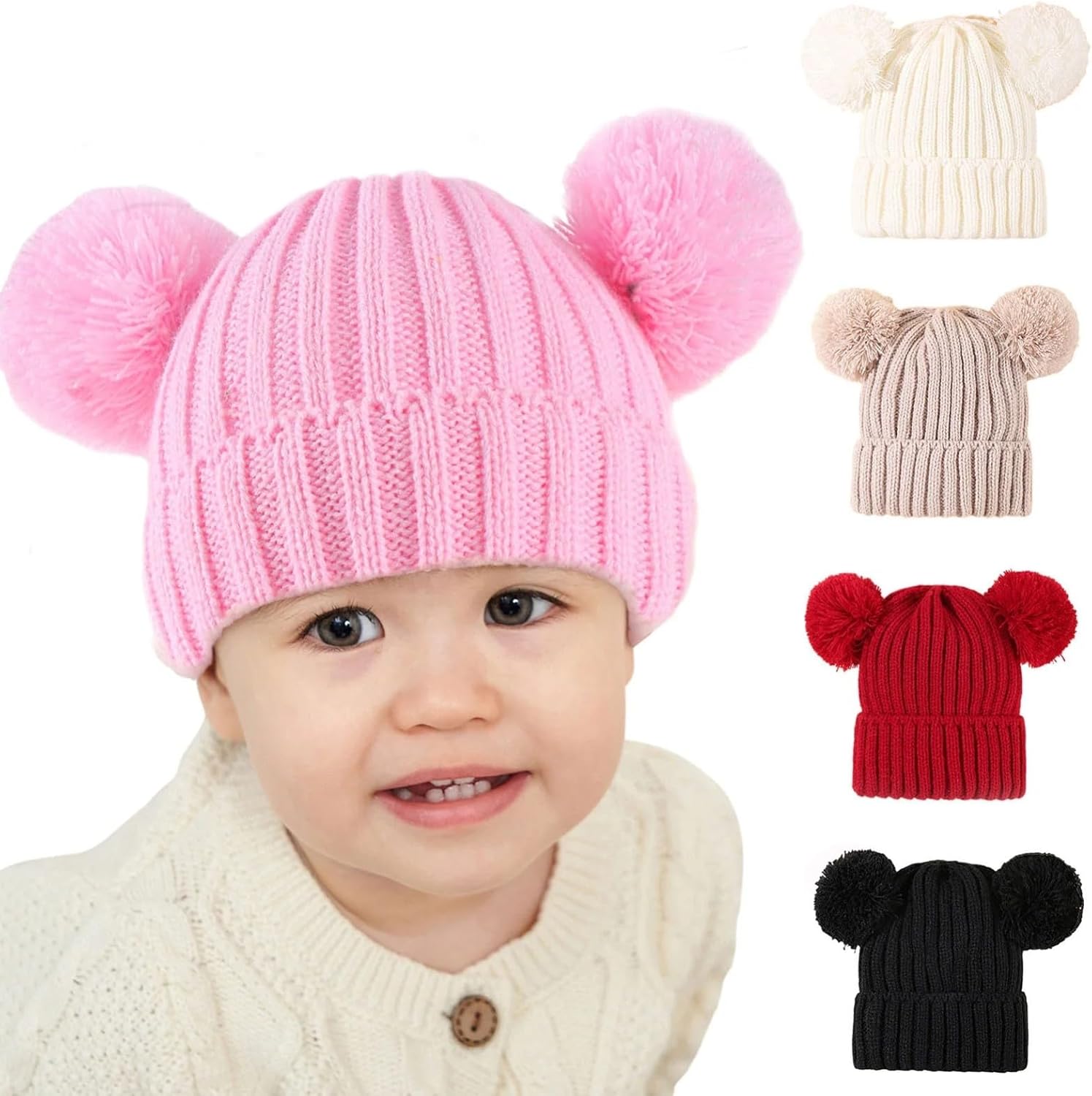 Thermal and Stylish Winter Hat Set for Kids