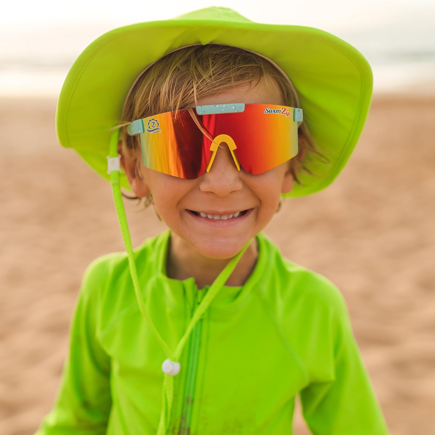 SwimZip UPF 50 sun protection for kids