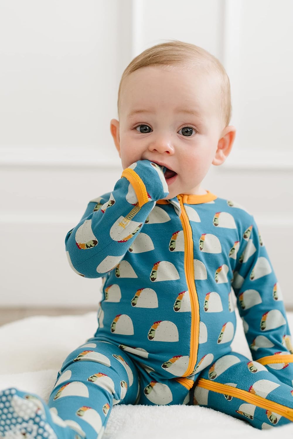 KicKee Baby Footie - Soft Stretchy Bamboo Viscose for Sensitive Skin
